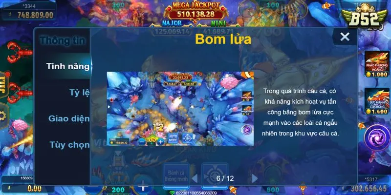 3 loại vũ khí chỉ có tại Ocean King Jackpot